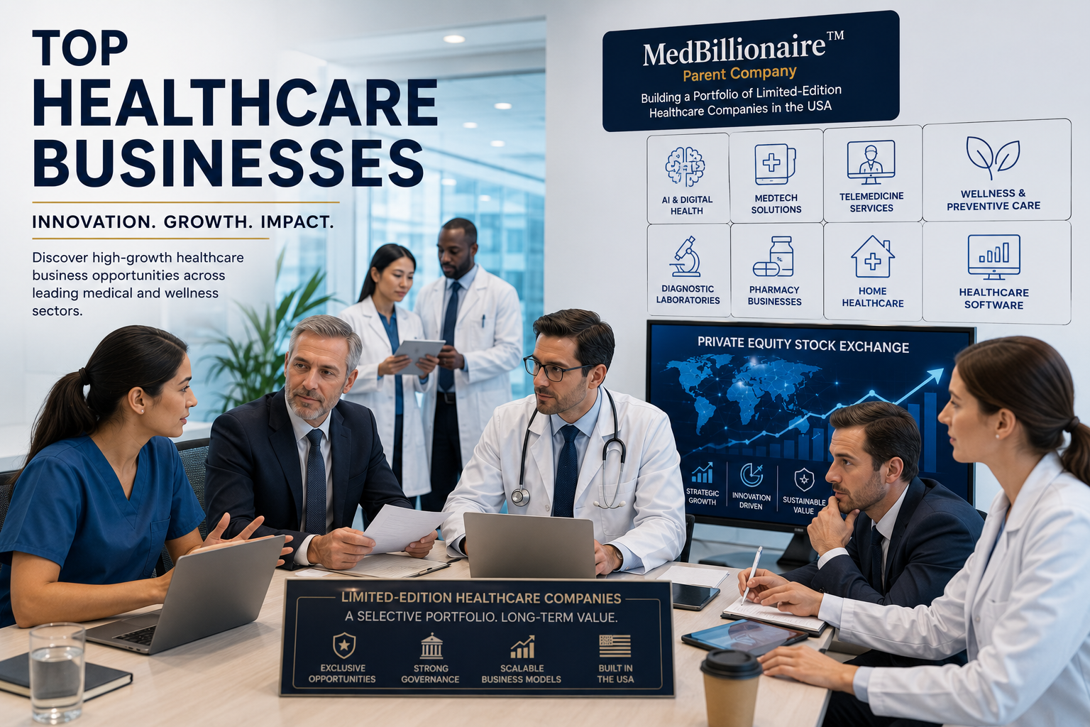 Top Healthcare Businesses, Exploring High-Growth Medical Business Opportunities in the Modern Healthcare Economy